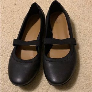 Clarks black flats- Mary Janes